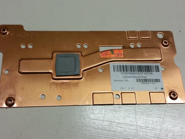 HP Stream 11-d008TU Heatsink Replacement, Remove the heatsink: crwdns2935265:06crwdnd2935265:02crwdnd2935265:02crwdne2935265:0