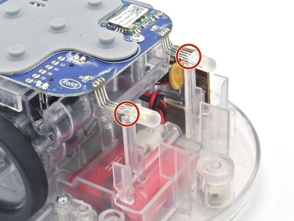 Disassembling the Blue-Bot, Unglue the LEDs: crwdns2935265:04crwdnd2935265:02crwdnd2935265:02crwdne2935265:0