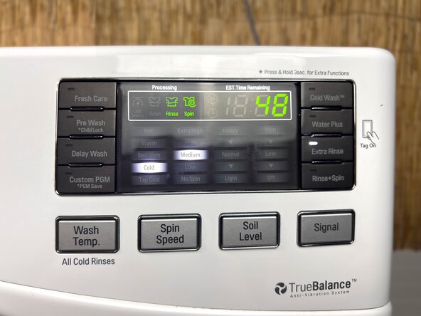 How to Machine Wash a Wader, Set the washing machine: crwdns2935265:04crwdnd2935265:02crwdnd2935265:02crwdne2935265:0