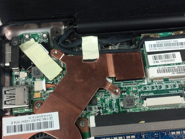 ASUS Eee PC 1018P Fan Replacement: crwdns2935265:014crwdnd2935265:03crwdnd2935265:03crwdne2935265:0