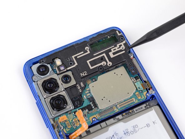 Samsung Galaxy S20+ Screen and Battery Assembly Replacement, Remove the upper midframe: crwdns2935265:036crwdnd2935265:02crwdnd2935265:03crwdne2935265:0