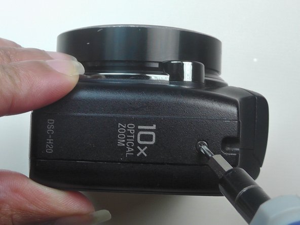 Sony Cyber-shot DSC-H20 Flash Assembly Replacement: stap 0, afbeelding 2 van 2