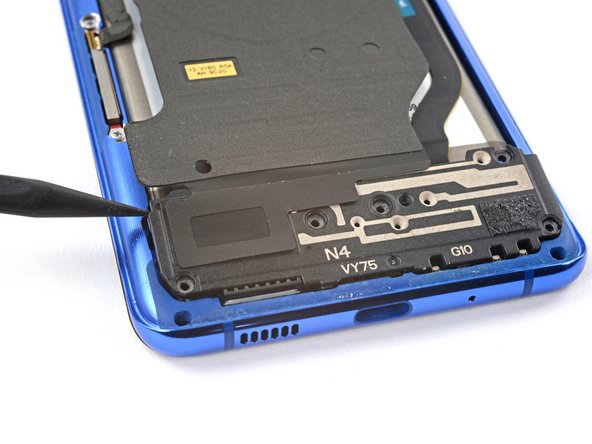 Samsung Galaxy S20+ Screen and Battery Assembly Replacement, Disconnect the loudspeaker: crwdns2935265:022crwdnd2935265:02crwdnd2935265:02crwdne2935265:0
