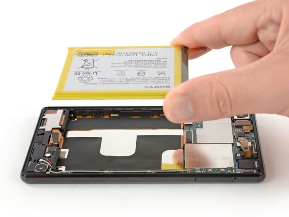 Sony Xperia Z4 Battery Replacement: step 14, image 2 of 2