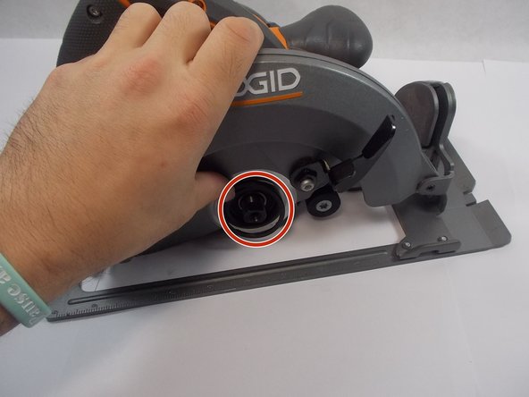 Ridgid Circular Saw R3205 Spindle Lock Replacement: crwdns2935265:05crwdnd2935265:03crwdnd2935265:03crwdne2935265:0