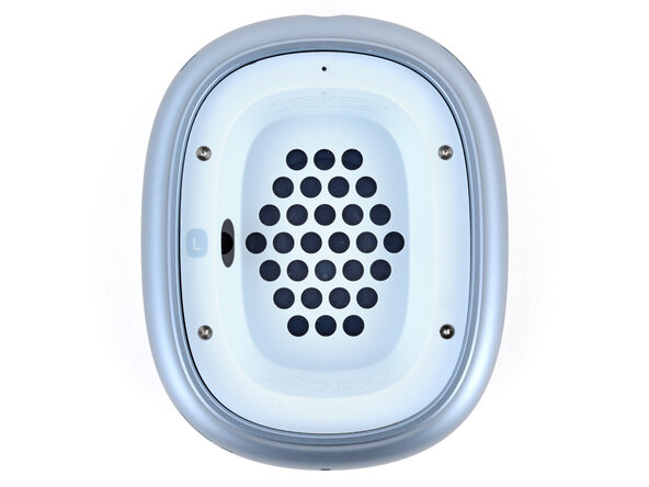 AirPods Max Left Microphone Replacement, Turn the housing screws to the open position: step 5, image 2 of 2