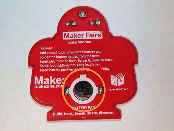 Learn to solder electronics with the Maker Shed Solder Badge!, Get acquainted with the contents in your Learn to Solder kit: crwdns2935265:04crwdnd2935265:02crwdnd2935265:03crwdne2935265:0