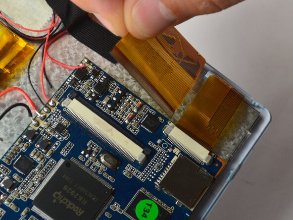 Chromo Inc. T2 Motherboard Replacement, Disconnecting Flex Cables: crwdns2935265:03crwdnd2935265:02crwdnd2935265:02crwdne2935265:0