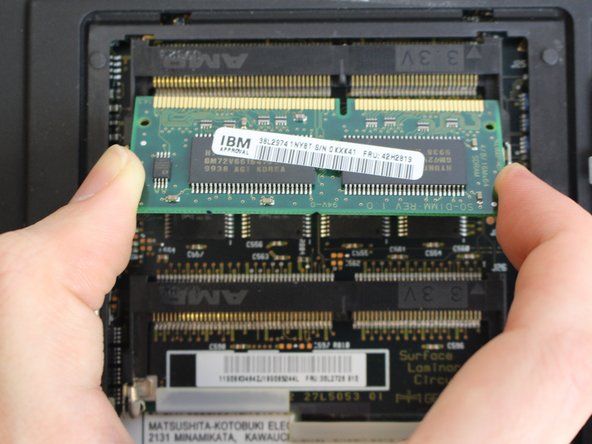 IBM ThinkPad 600E RAM Replacement: crwdns2935265:08crwdnd2935265:03crwdnd2935265:03crwdne2935265:0