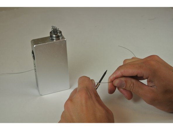 How to Rebuild and Replace the Coils in a Mutation X V4 Atomizer: step 7, image 2 of 3
