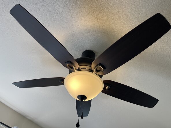 How to Balance a Wobbly Ceiling Fan: step 11, image 1 of 1