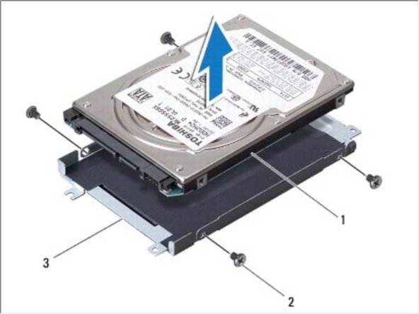 Dell Studio 1745 Hard Drive Replacement, Hard Drive: crwdns2935265:03crwdnd2935265:02crwdnd2935265:03crwdne2935265:0