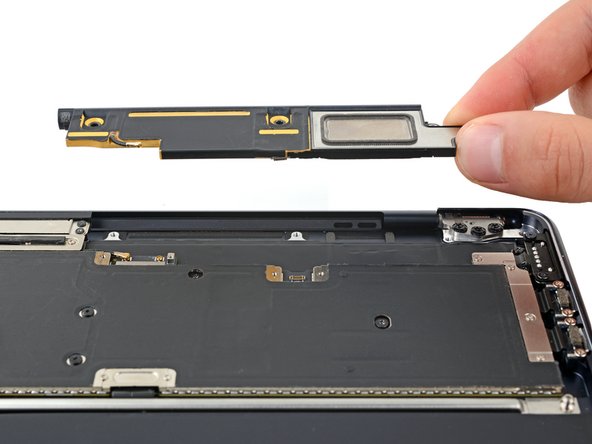 MacBook Air 2022 (M2) Left Speaker Replacement, Remove the speaker: crwdns2935265:018crwdnd2935265:02crwdnd2935265:02crwdne2935265:0
