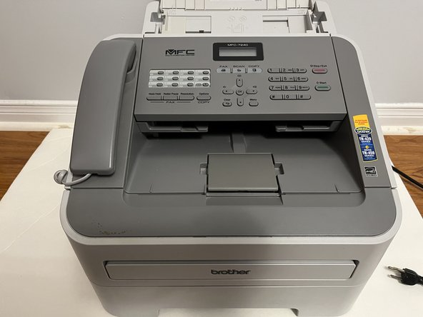 Brother MFC 7240 Toner Cartridge Replacement: adım 9, 3 resimden 3.