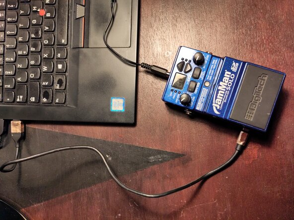 Rewriting corrupted firmware on Digitech JamMan Solo, Check for firmware updates: crwdns2935265:01crwdnd2935265:01crwdnd2935265:01crwdne2935265:0