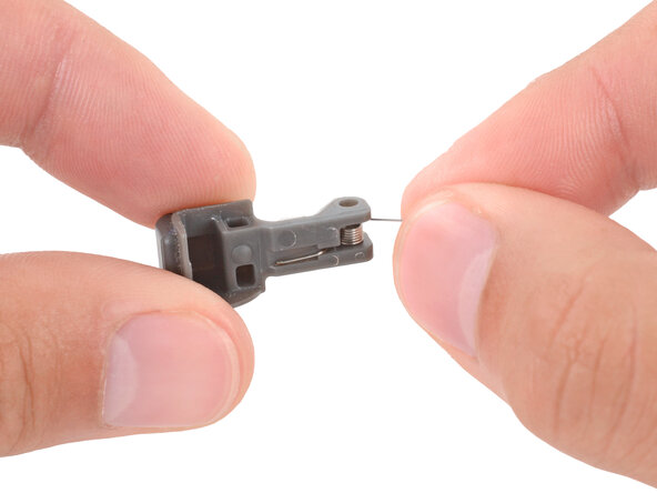 How to Install Shoulder Buttons in Your Game Boy Advance SP, Install the spring: crwdns2935265:02crwdnd2935265:02crwdnd2935265:03crwdne2935265:0