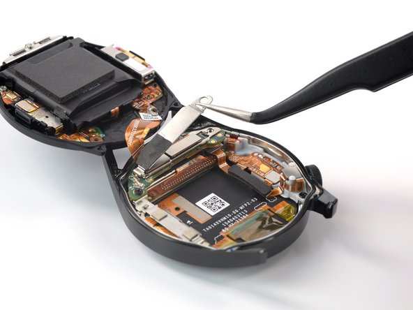 Huawei Watch GT 3 Motherboard & Daughterboard Replacement, Remove the battery connector bracket: crwdns2935265:07crwdnd2935265:02crwdnd2935265:03crwdne2935265:0