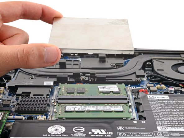 Lenovo Legion Y7000P RAM Replacement, Remove the metal shield: crwdns2935265:013crwdnd2935265:02crwdnd2935265:02crwdne2935265:0
