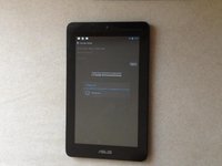 Asus Memo Pad ME172V - Factory Reset , Password Removal