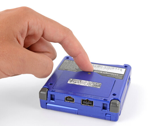 Nintendo Game Boy Advance SP Battery Replacement: crwdns2935265:03crwdnd2935265:01crwdnd2935265:03crwdne2935265:0