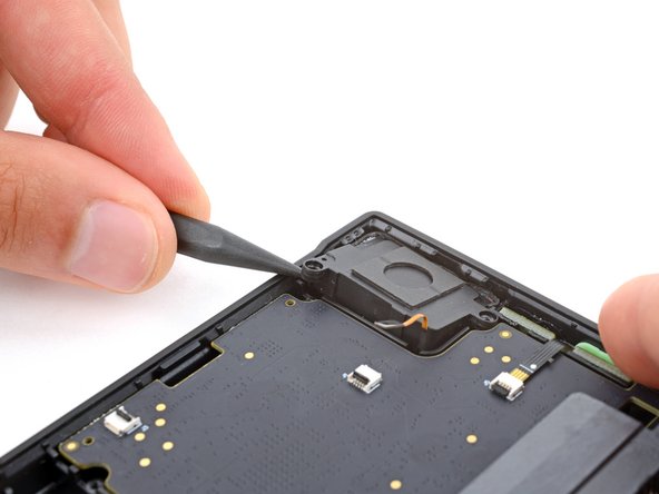 Analogue Pocket Left Speaker Replacement, Remove the speaker: stap 0, afbeelding 2 van 3