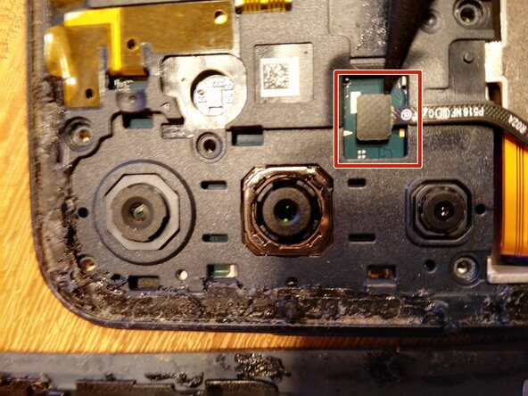 Samsung Galaxy A16 5G Display Replacement, Unscrew top of display: step 3, image 2 of 2