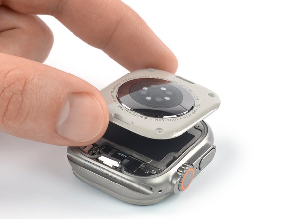 Apple Watch Ultra 2 Sensor Assembly Replacement, Swing open the sensor assembly: step 12, image 2 of 3