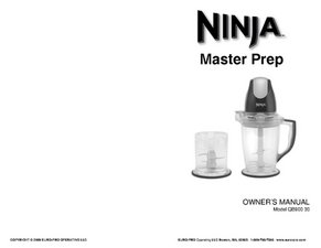 Ninja Master Prep (QB900B)