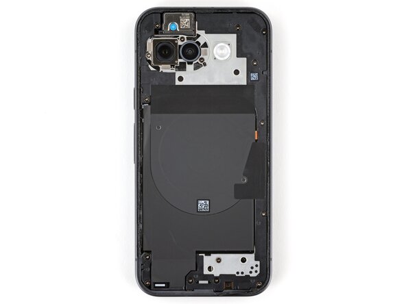 Google Pixel 9a Logic Board Replacement, Install the wireless charging assembly screws: passo 59, immagine 2 di 2