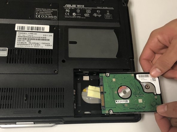 Asus M51E-B2 Troubleshooting Hard Drive Replacement: crwdns2935265:03crwdnd2935265:02crwdnd2935265:03crwdne2935265:0