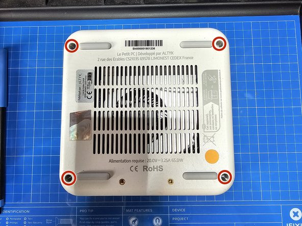 Changement SSD Altyk le Petit PC, SSD: étape 1, image 1 de 1