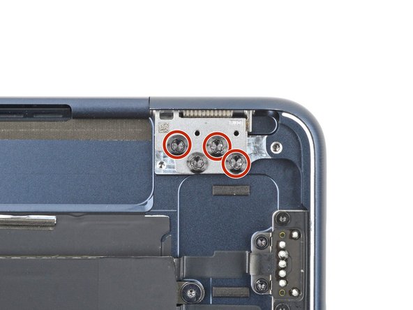 MacBook Air 15" 2023 Screen Replacement, Partially unfasten the hinges: step 33, image 2 of 2