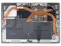 Microsoft Surface Pro 5 Heat Sink Replacement