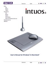 Wacom Intuos3 User and Troubleshooting Manual