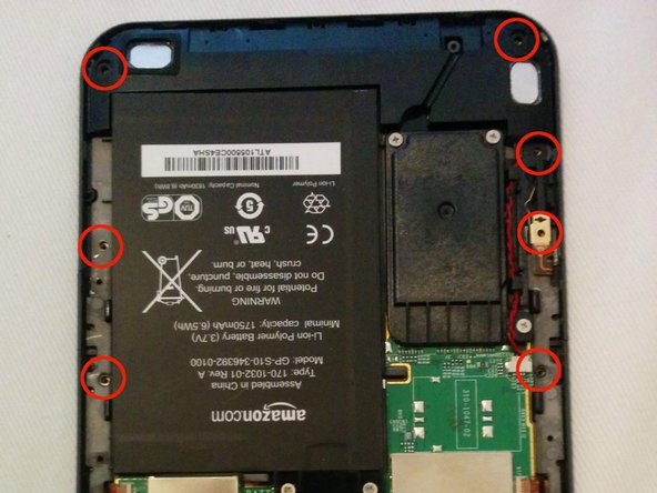 Simplified Kindle 3 Screen Replacement: step 3, image 1 of 2