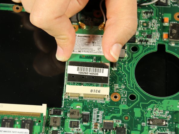 Asus Eee PC 1000HE Wireless Network Card Replacement, Wireless Network Card: crwdns2935265:022crwdnd2935265:03crwdnd2935265:03crwdne2935265:0