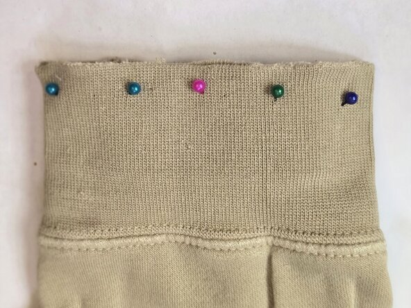 Repair a Frayed Sweatshirt Cuff by Hand Sewing: step 3, image 3 of 3
