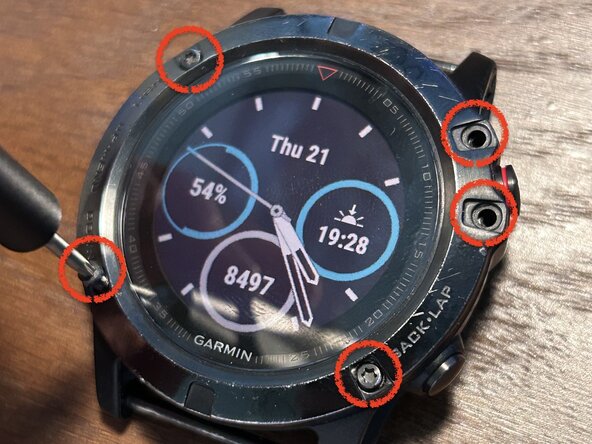 Garmin Fenix 5x Screen Replacement: step 6, image 1 of 1