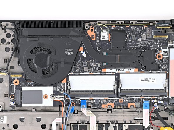 Lenovo ThinkPad T16 Gen 3 Motherboard Replacement, Loosen the heatsink screws: stap 0, afbeelding 2 van 2