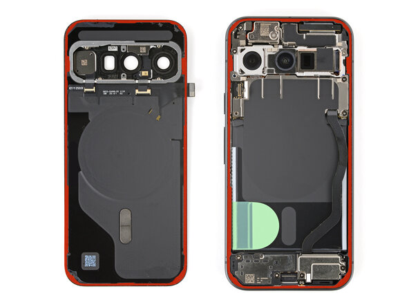 Google Pixel 10 Vibration Motor Replacement, Back glass adhesive information: 6 단계, 이미지 3개 중 1개