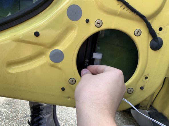 2004 Mini Cooper Driver Window Replacement: step 9, image 2 of 2