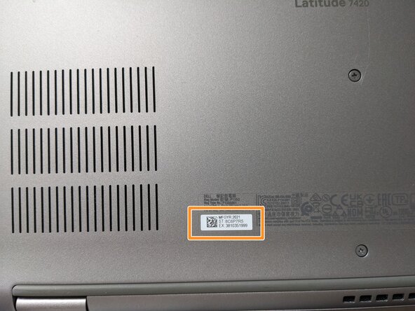 Dell latitude 7420 BIOS Admin Password Reset, Reach factory setup and re-enter the service tag: crwdns2935265:014crwdnd2935265:02crwdnd2935265:03crwdne2935265:0