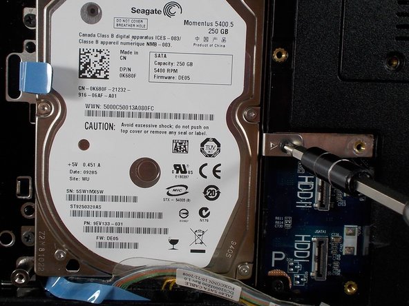 Dell Vostro 1710 Hard Drive Replacement: stap 0, afbeelding 2 van 2