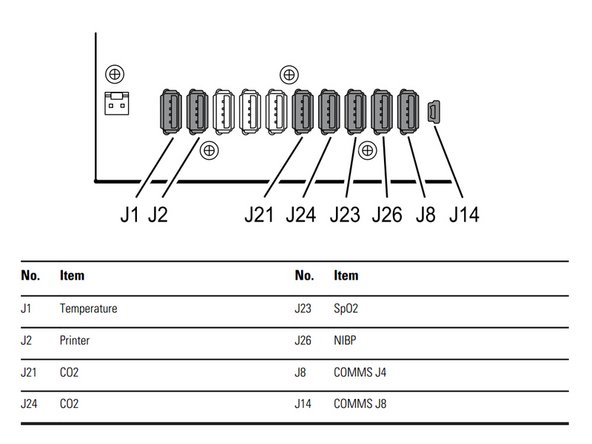 Welch Allyn Connex Vital Signs Monitor 6000 Motherboard Replacement, Motherboard: crwdns2935265:024crwdnd2935265:03crwdnd2935265:03crwdne2935265:0