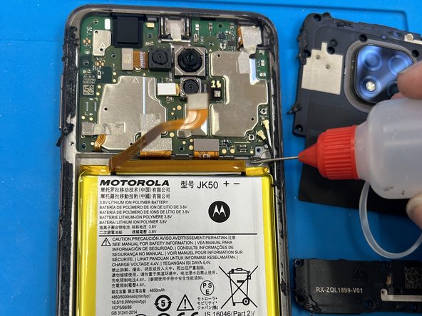 Motorola Moto G Power (2021) Frameless LCD Replacement, Removing battery: crwdns2935265:04crwdnd2935265:02crwdnd2935265:03crwdne2935265:0