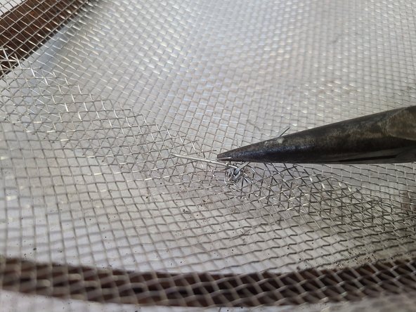 How to Repair a Firepit Spark Screen Lid: step 6, image 2 of 3