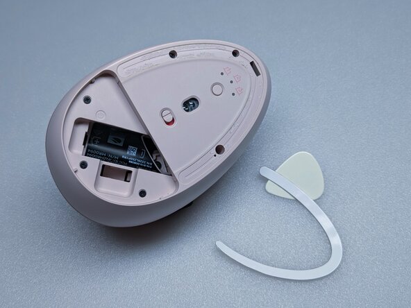 Logitech Lift Teardown, Accessing Base Screws: crwdns2935265:03crwdnd2935265:03crwdnd2935265:03crwdne2935265:0