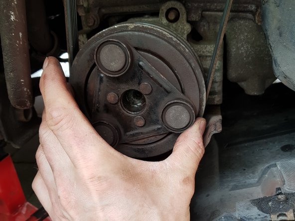How to fix problem with 2010 Mazda 5 (3) air conditioner magnetic clutch: step 11, image 2 of 2