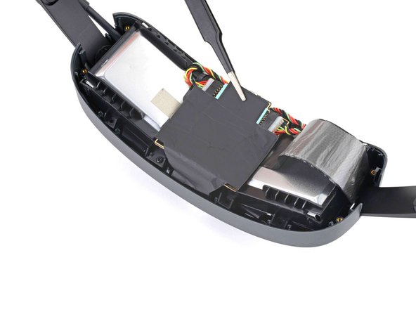 HTC Vive XR Elite Battery Cradle Board Replacement, Peel back the battery board thermal pad: crwdns2935265:014crwdnd2935265:02crwdnd2935265:03crwdne2935265:0