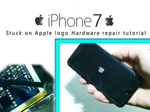 Cómo arreglar un iPhone 7 atascado/colgado de un logo